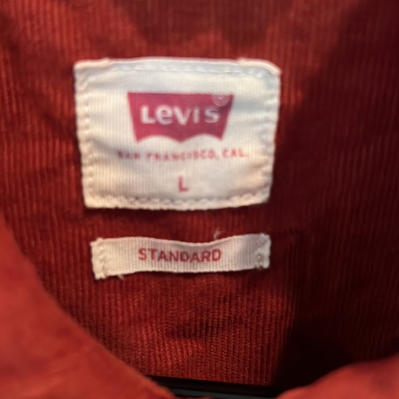 Levi’s Barstow Corduroy Western Shirt NEW Made in Sri Lanka. Gorgeous 2021 - Picture 6 of 10
